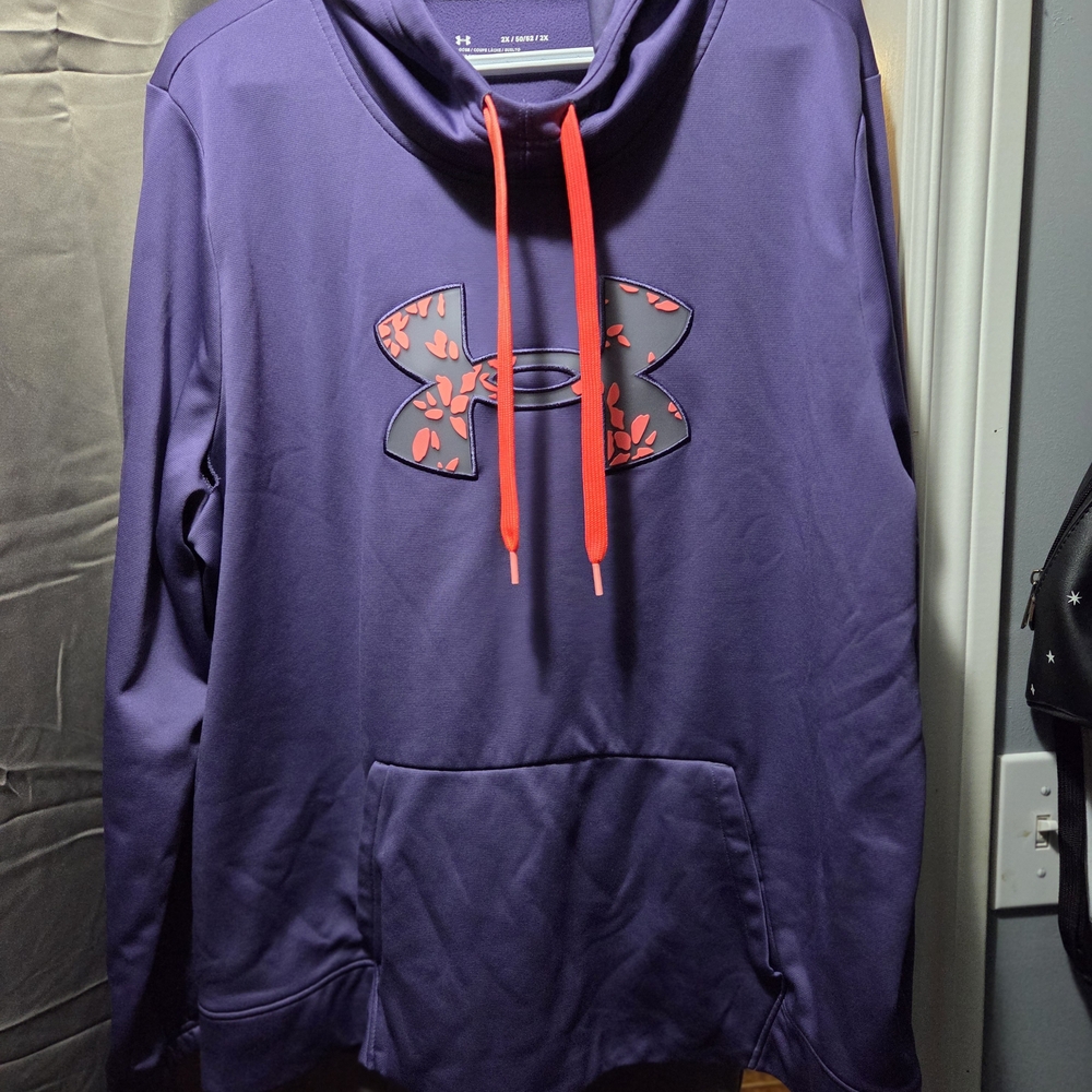 Under Armour Purple Sweatshirt with Pink Details